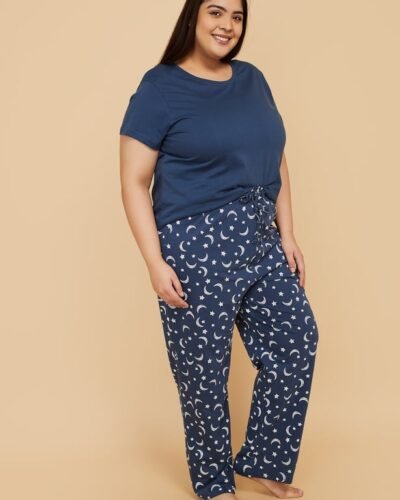 Women Printed Pyjama Set
