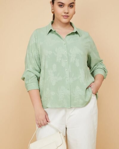 Women Jacquard Shirt