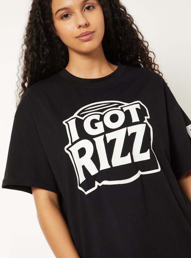 Women Printed PJ Set - Image 3