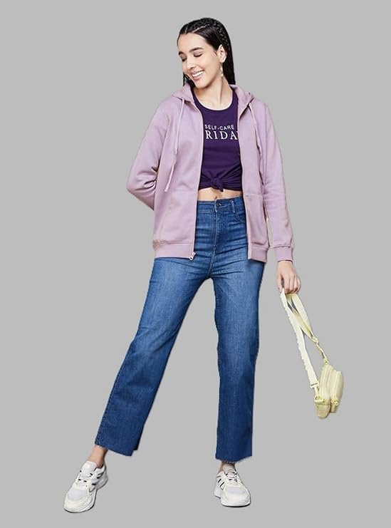 ADBUCKS Women Cotton Sweatshirts Stylish Winter Hoodies - Image 2