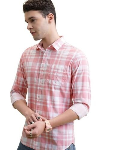 Men's Checkered Slim Fit