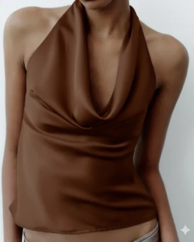 Whispers Cowl Neck Top